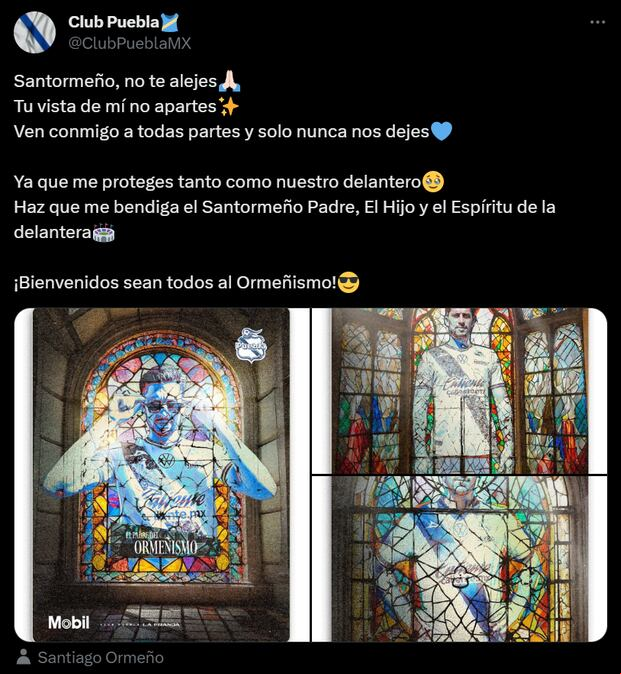 Santiago Ormeño es nuevo jugador en Puebla. (Foto: Twitter/X)