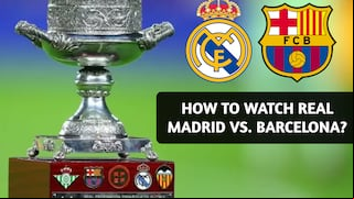 How to watch Real Madrid vs Barcelona for 2025 Spanish Super Cup on US?