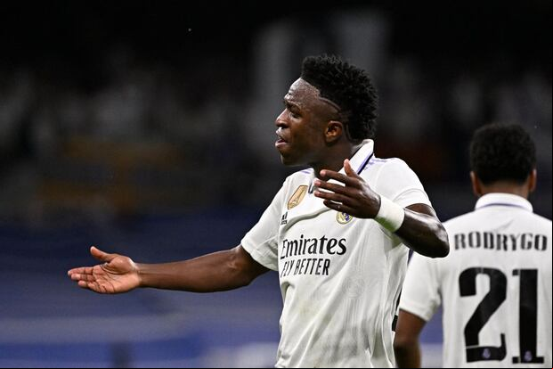 Vinícius se cansa del racismo en LaLiga: “Llegaré hasta el final contra los racistas, aunque sea lejos de España” | Foto: AFP