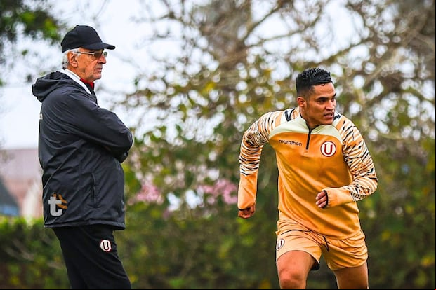 Anderson Santamaría demostró potencia y buen juego. (Foto: @universitario)