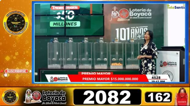 Números ganadores del sorteo de Boyacá del sábado 13 de julio de 2024 (Foto: Resultados de Loterías y Chances Colombia)