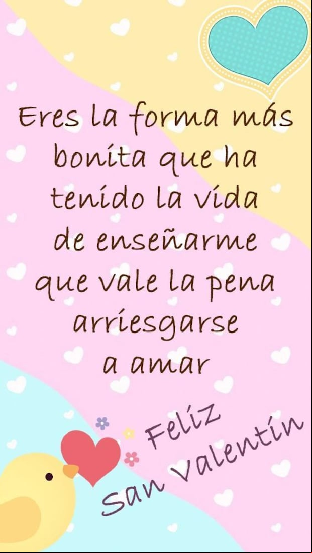 Imágenes por San Valentín 2024: mensajes para dedicar y enviar a tu pareja o amistades (Foto: Pinterest)