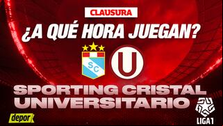 ¿A qué hora juegan Sporting Cristal vs. Universitario por el Torneo Clausura 2024?