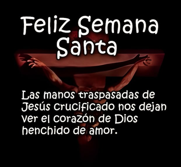 Frases por Semana Santa para compartir en WhatsApp: mensajes e imágenes (Foto: Internet).