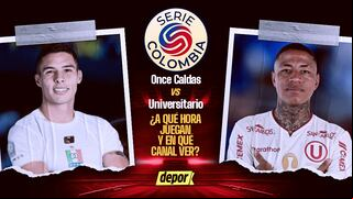 ¿En qué canal ver Universitario vs. Once Caldas y a qué hora juegan hoy?