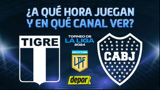 ¿En qué canal ver Boca vs. Tigre y a qué hora juegan por Liga Profesional?