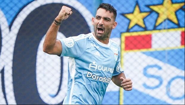 Martín Cauteruccio llegó a Sporting Cristal tras quedar libre de Independiente de Avellaneda. (Foto: Liga 1)