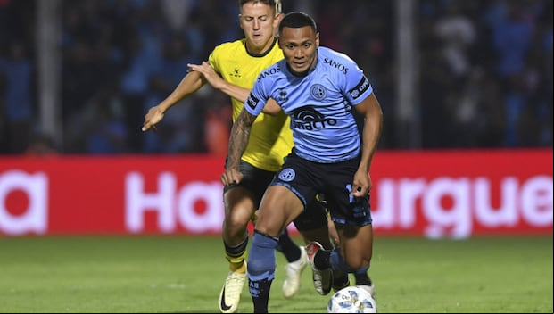 Bryan Reyna llegó a Belgrano procedente de Alianza Lima. (Foto: Getty Images)