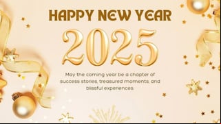 100 Best Happy New Year’s Greetings and Wishes 2025: Quotes, Images and Cards to send on WhatsApp, Instagram and Facebook