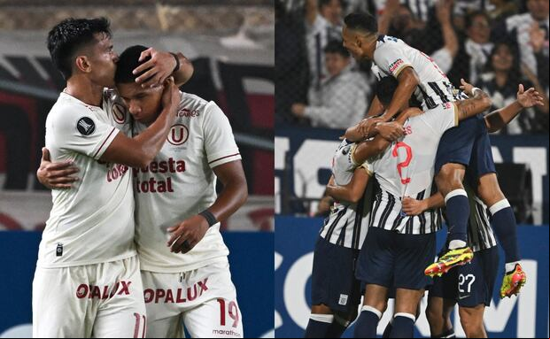 En el último partido en el Monumental, Universitario y Alianza Lima igualaron 1-1 en Ate. (Fotos: AFP / Composición)