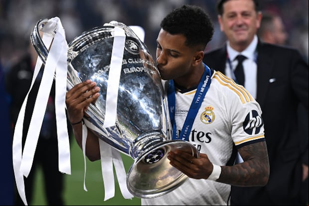 Rodrygo Goes tiene contrato con el Real Madrid hasta el 30 de junio de 2028. (Foto: Getty Images)
