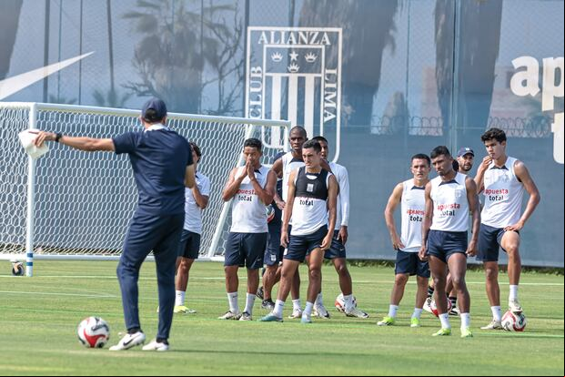 Alianza Lima sigue trabajando en el EGB de cara al duelo que tendrán frente a Cerro Porteño por Copa Libertadores. (Foto: Prensa AL)