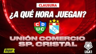 Sporting Cristal vs Unión Comercio: a qué hora juegan