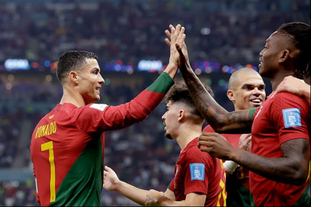 Rafael Leao explicó que, a diferencia de Cristiano Ronaldo, no es egoísta en el campo. (Foto: Getty Images)