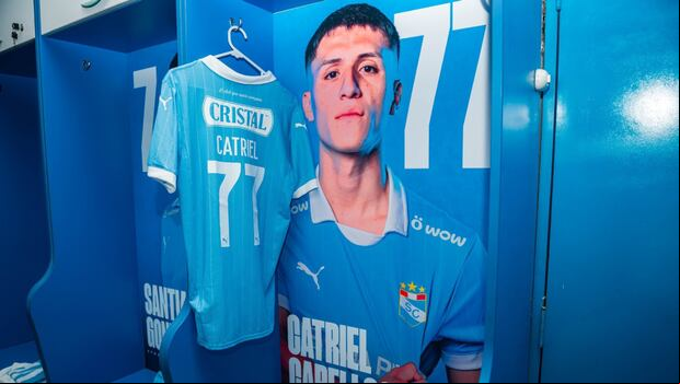 El nacido en Argentina, porta el dorsal 77 para esta temporada. (Foto: Sporting Cristal)