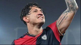Lapadula jugó su primer partido del año en victoria del Cagliari por la Serie A