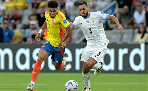 Uruguay vs. Colombia: chocan por Eliminatorias 2026. (Foto: AFP)