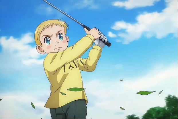 Gawain es un talentoso golfista que emprende el camino para convertirse en el mejor en el anime "Academia de golf" (Foto: Netflix)