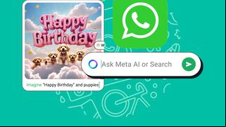 Aprende a crear imágenes a partir de textos en WhatsApp con Meta AI