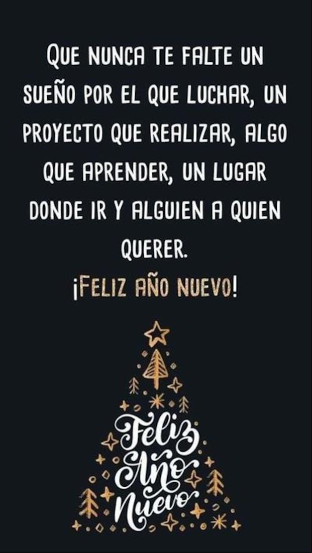 Imágenes con frases para la celebración del Año Nuevo 2024. (Foto: Internet)