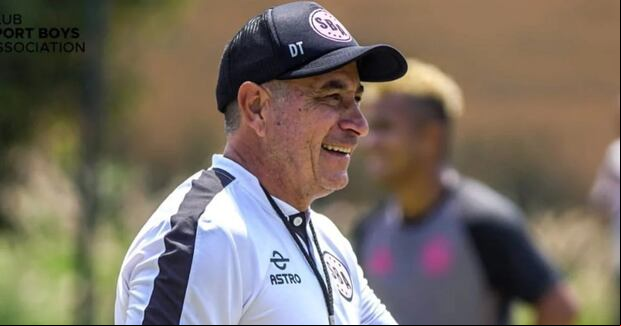Guillermo Sanguinetti dirigió a Sport Boys en 2023. (Foto: Sport Boys)