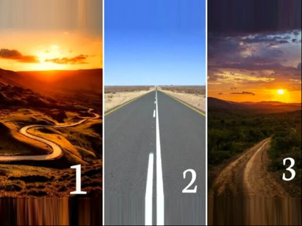 TEST VISUAL | Esta imagen te muestra tres caminos diferentes. Indica cuál tomarías. (Foto: namastest.net)