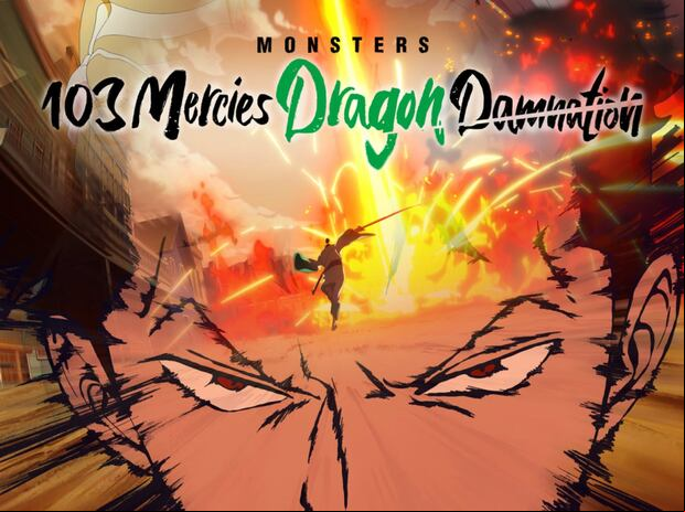 Póster oficial del anime de “Monsters: El infierno del dragón”, historia corta del pasado del samurái Ryuma, el legendario personaje de "One Piece" (Foto: E&H Productions)