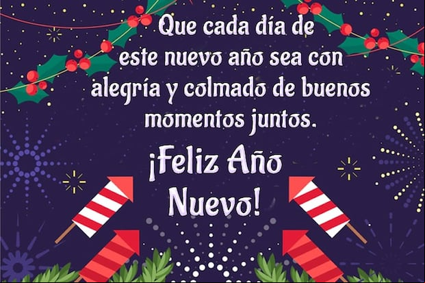 Frases Año Nuevo 2024. (Foto: Canva)