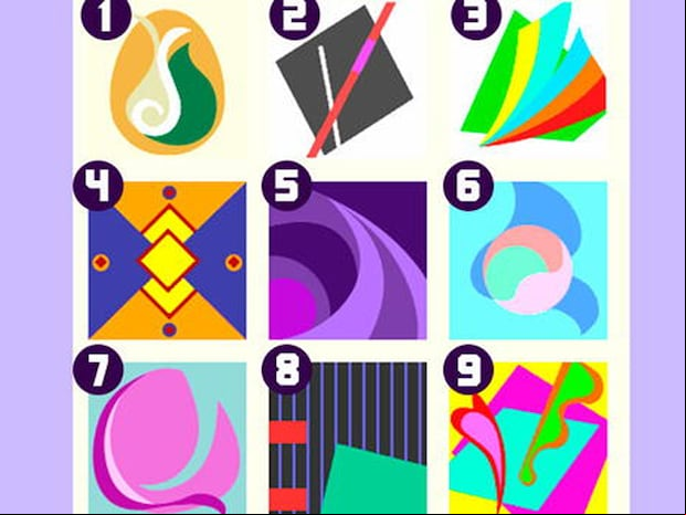 Este test visual te invita a elegir el dibujo que más te llame la atención.