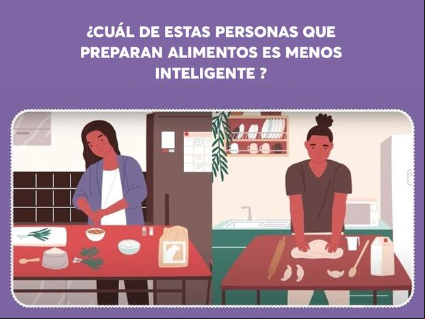 DESAFÍO VISUAL | cuál de estas personas que preparan alimentos es menos inteligente en la imagen en 5 segundos? | Bright Side