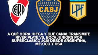 ¿A qué hora juega y qué canal transmite Boca vs. River por el Superclásico 2025 en USA, México y España?