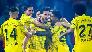 PSG vs Dortmund (0-1): resumen, gol y minuto a minuto por la Champions League