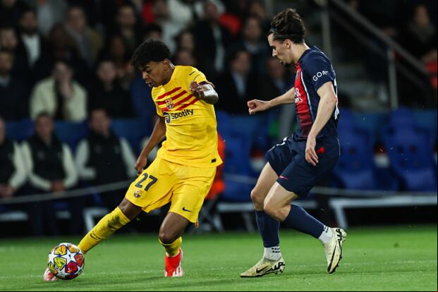 El Barcelona le ganó 3-2 a PSG en la ida de los cuartos de final de la Champions League, en París. (Foto: Getty Images)