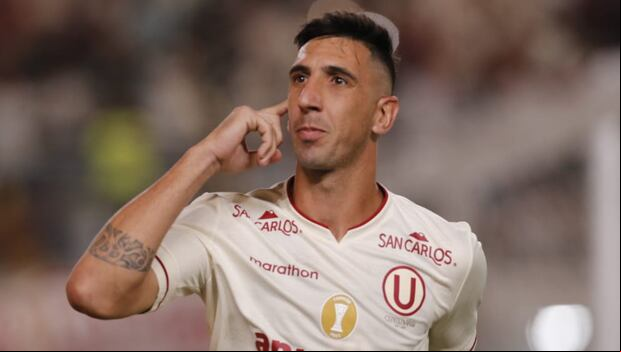 Diego Dorregaray suma solo dos goles en lo que va del campeonato, por lo que muchos apuntan a que se necesitaría sumar a otro '9' en la 'U'. (Foto: GEC)