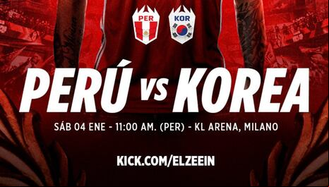 Perú vs. Corea del Sur (4-3): video, resumen y goles por Kings World Cup Nations 2025