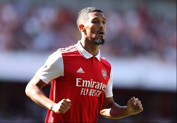William Saliba, en la mira del Real Madrid. (Foto: Getty Images)