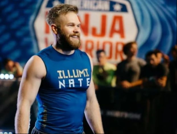 El atleta como parte de "American Ninja Warrior" (Foto: Nate Burkhalter / Instagram)