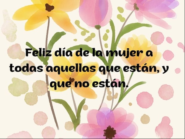 Feliz día de la mujer a todas aquellas que están, y que no están (Foto: Canva/Composición: Gestión Mix)