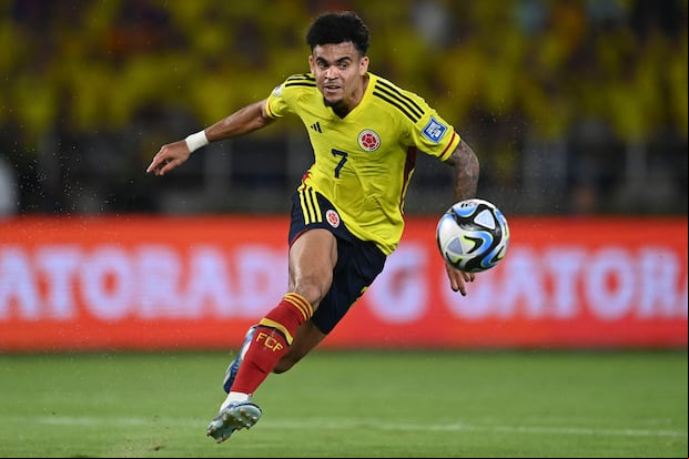 Luis Díaz - Colombia. (Foto: AFP)