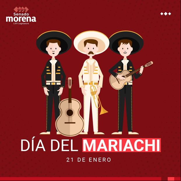 El 21 de enero es el Día del Mariachi en México. (Foto: Facebook Senadores Morena)