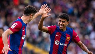Segundo lugar asegurado: Barcelona goleó 3-0 a Rayo por LaLiga