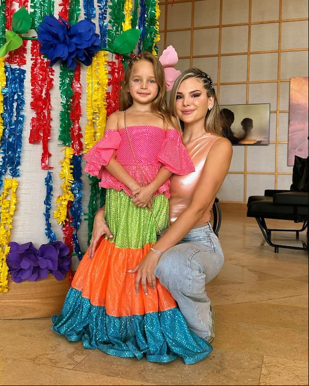 Marcia Jones junto a su hija Hellen de 7 años (Foto: Marcia Jones / Instagram)