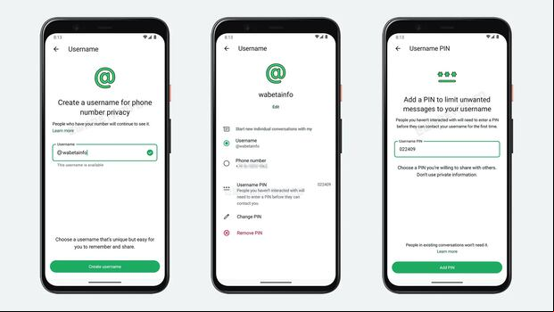 WhatsApp Beta añadió una clave para las conversaciones personal (WABetaInfo)