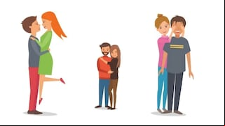 Elige una pareja en la imagen y descubre cuán apasionado eres