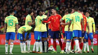 Vinicius en nueva polémica: la acción que desató la molestia en España vs. Brasil
