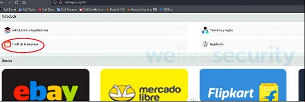 Detalles de la estafa según ESET