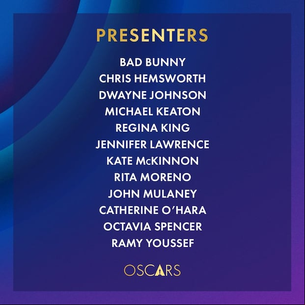 Bad Bunny será uno de los presentadores de los Premios Oscar 2024. (Foto: X).