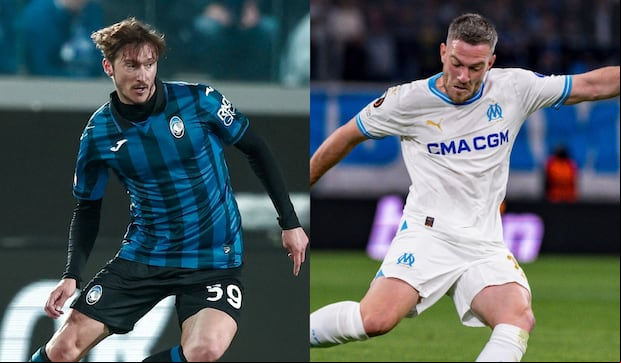 Atalanta vs. Olympique Marsella por la semifinal de la Europa League. (Foto: Composición).