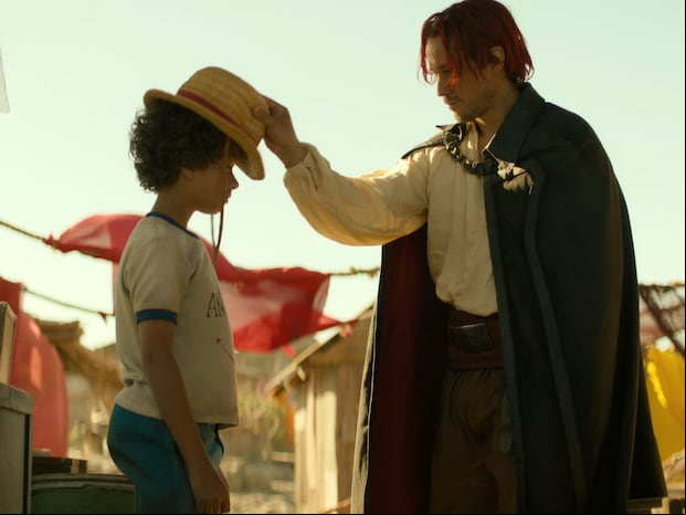 Luffy y Shanks en una escena icónica de "One Piece" (Foto: Netflix)