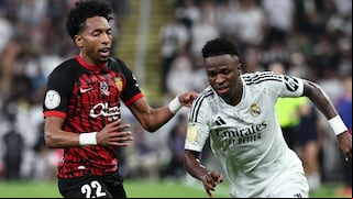Real Madrid venció por 3-0 al Mallorca y clasificó a la final de la Supercopa de España
